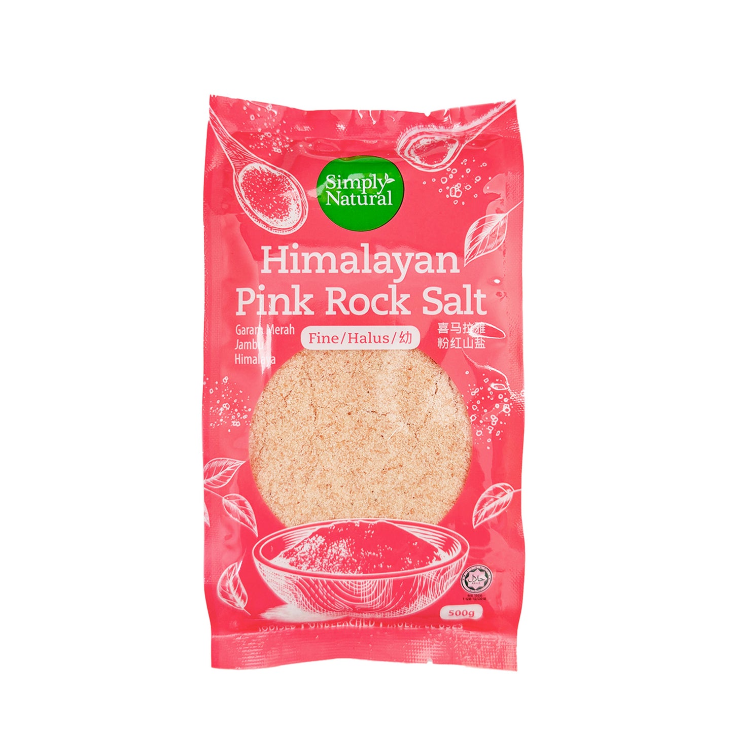 Simply Natural Himalayan Pink Rock Salt