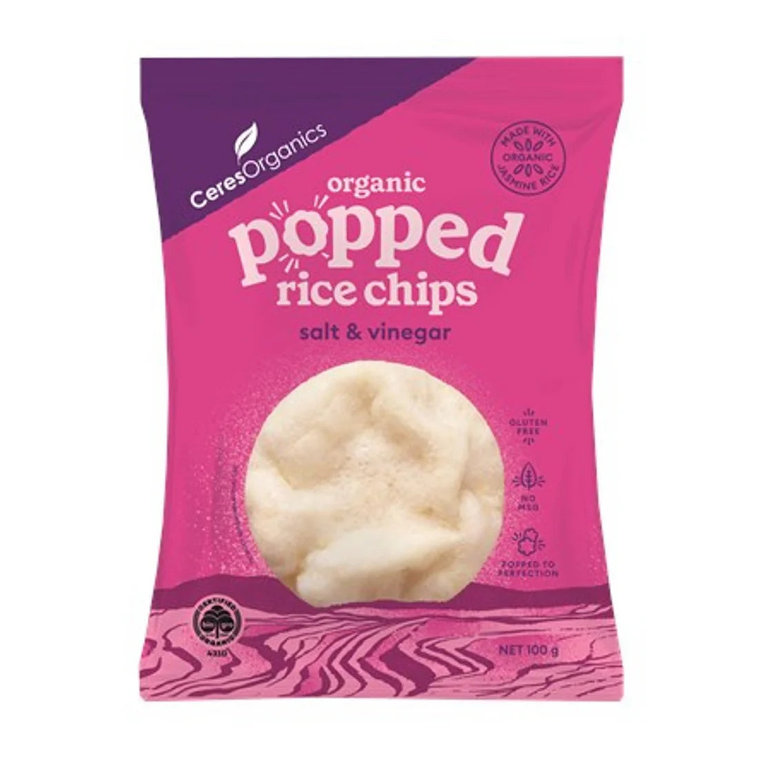 Popped Rice Chips - Ceres Organics