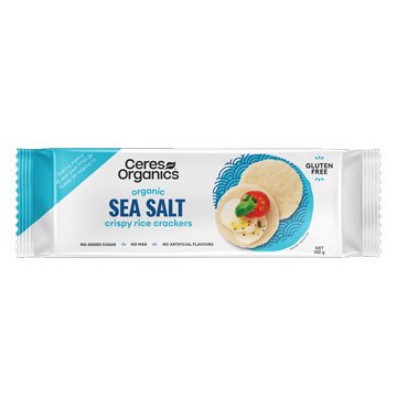 Sea Salt Rice Crackers - Ceres Organics