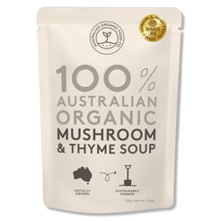 Australian Organic Food Co Mushroom and Thyme Organic Soup