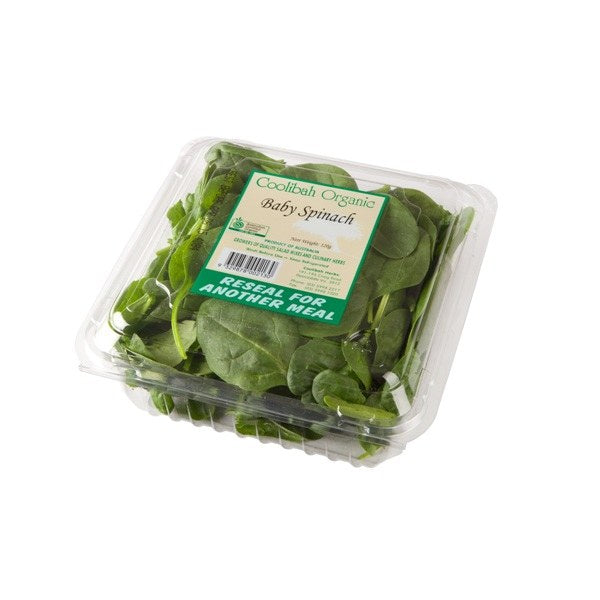 Baby spinach punnet